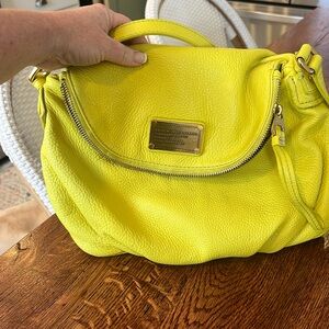 Marc by Marc Jabobs bright yelloww crossbody bag